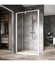 Душевая стенка Ravak NPS-80, белый + transparent, 90O40100Z1