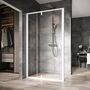 Душевая стенка Ravak NPS-90, белый + transparent, 90O70100Z1