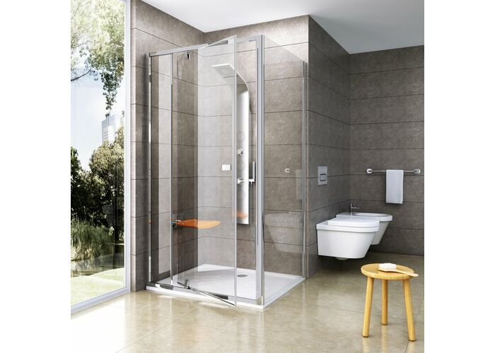 Душевая стенка Ravak Pivot PPS-90 блестящий+транспарент