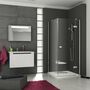 Душевая стенка Ravak Smartline SMPS-100 L хром+транспарент