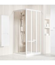 Душевая стенка Ravak Supernova APSS-75, 198 см, белый+перл, 940301R211