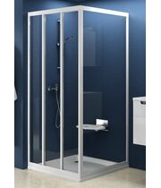 Душевая стенка Ravak Supernova APSS-75 сатин+транспарент