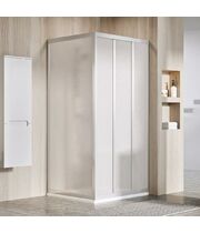 Душевая стенка Ravak Supernova APSS-80, 198 см, сатин+грейп, 94040UR2ZG