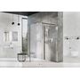 Стенка для душа Ravak ST Walk-In Corner 1100x800x2000 черный + транспарент, GW1CD4300Z1