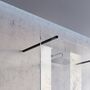 Стенка для душа Ravak ST Walk-In Wall 1200x2000 черный + транспарент, GW9WG0300Z1