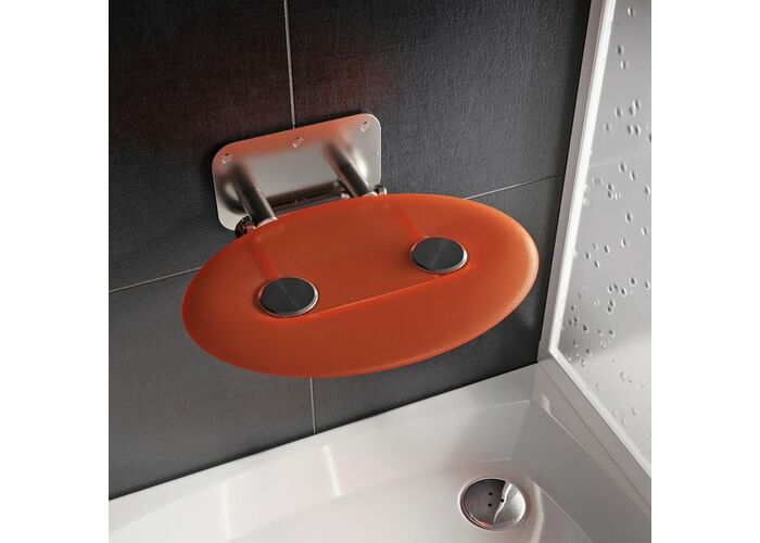 Сиденье для душа Ravak OVO-P II ORANGE, B8F0000050