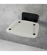 Универсальное сиденье для душа Ravak OVO-B II, opal/black, B8F0000060