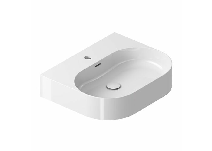 Умывальник накладной пристенный Ravak Ceramic 550 O Slim Wall, с отв. под смес, XJX01155004