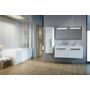 Шкаф-пенал Ravak SB 350 Chrome 35x37x120 L, белый/белый