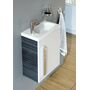Умывальник мини Ravak Chrome 400 40x22 с отв, слева XJGL1100000