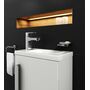 Умывальник мини Ravak Chrome 400 40x22 с отв, слева XJGL1100000