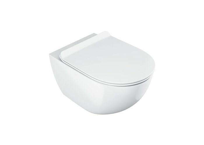 Унитаз подвесной Ravak Vita RimOFF 53x36, безободковый, белый, X01860