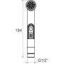 Лейка для гигиенического душа Ravak BM 040 962.00, X07P269