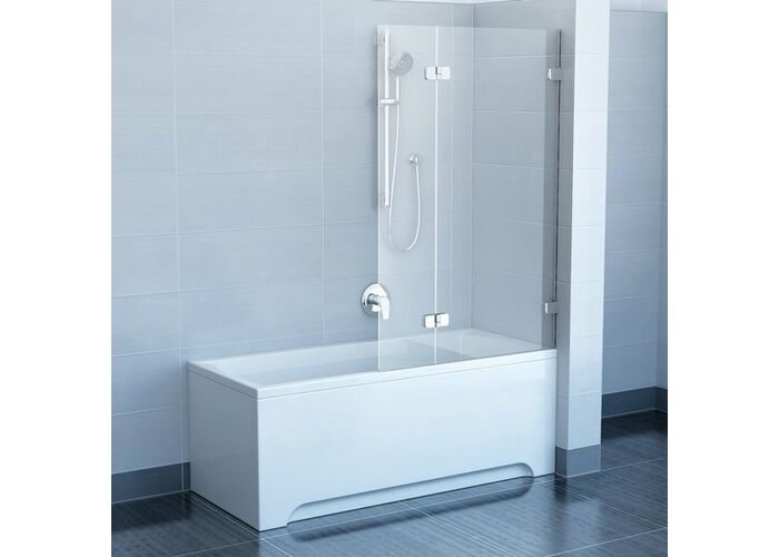 Шторка для ванны Ravak BVS2-100 R хром+транспарент, без фурнитуры