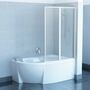 Шторка для ванны Ravak Rosa VSK2 160 L белый+рейн