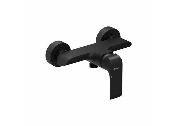 Смеситель для душа Ravak Flat 032.20/150, черный, X070177