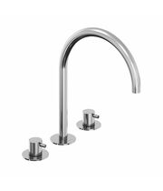 Смеситель для умывальника 3-хэлементный Ravak ES 018.00CR, 270 мм, хром, X070195