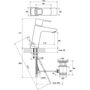 Смеситель для умывальника Ravak 10° TD 013,00