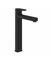 Смеситель для умывальника Ravak Chrome CR 015.20, 310 мм, черный, без донного клапана, X070429