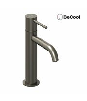 Смеситель для умывальника Ravak ES 012.21GB BeCool, 190 мм, без донного клапана, графит, X070397