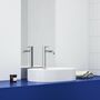 Смеситель для умывальника Ravak ES 014.01CR Be Cool, без донного клапана, 250 мм, хром, X070399