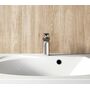 Смеситель для умывальника Ravak Flat 013.00, дон. клапан, X070117