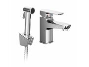 Смеситель для умывальника с гигиеническим душ..