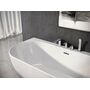 Смеситель для ванн Ravak Flat 026.00, врезной каскадный, X070120