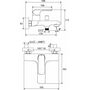 Смеситель для ванны Ravak Flat 022.00/150, X070119