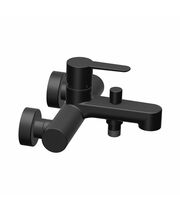 Смеситель для ванны Ravak Puri 022.21, 150 мм, с переключателем, черный, X070192