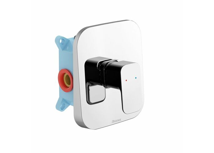 Смеситель настенный Ravak 10° Free 066.00, R-box, X070137