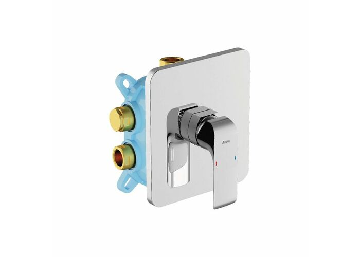Смеситель настенный Ravak Flat 066.00, R-box, X070124