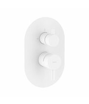 Смеситель скрытого монтажа Ravak ES 065.10WV.O2, 2 вывода, белый вельвет, X070251