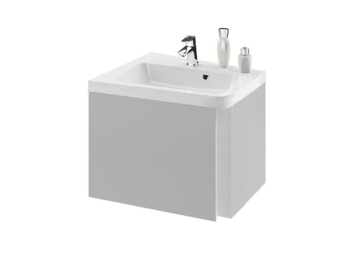 Шкафчик под угловой умывальник Ravak SD 550 10° 55x49x50 L, серый