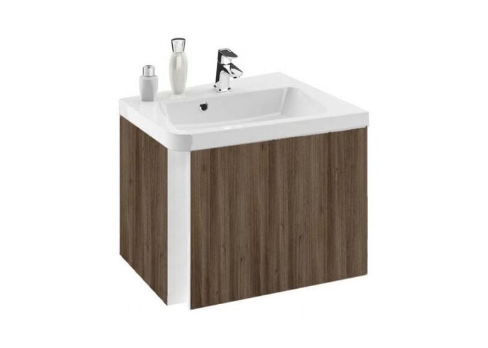 Шкафчик под угловой умывальник Ravak SD 650 10° 65x54x50 R, орех