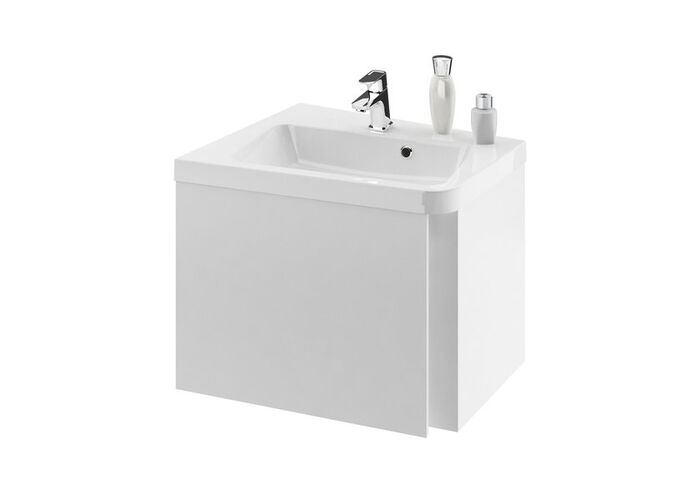 Шкафчик под угловой умывальник Ravak SD 650 10° 65x54x50 L, белый
