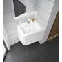 Шкафчик под угловой умывальник Ravak SD 650 10° 65x54x50 L, белый
