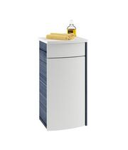 Тумба напольная Ravak PS Uni 42x37x85 L, оникс/белый