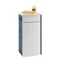 Тумба напольная Ravak PS Uni 42x37x85 L, оникс/белый
