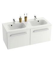 Тумба под умывальник Ravak Chrome 120x49x47, белый/белый