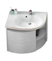 Тумба под умывальник Ravak SDU Rosa Comfort 78x55x68 L, белый/белый, X000000328