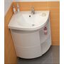 Тумба под умывальник Ravak SDU Rosa Comfort 78x55x68 L, белый/белый, X000000328