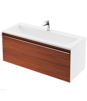 Тумба под умывальник Ravak SD 1000 Ravak Clear 100x38x42, белый/орех