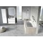 Тумба под умывальник Ravak SD 600 CHROME II, 60х49х50, белая