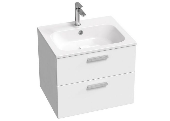 Тумба под умывальник Ravak SD 600 CHROME II, 60х49х50, белая, X000001772