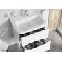 Тумба под умывальник Ravak SD 650 CHROME II, белая, X000001291