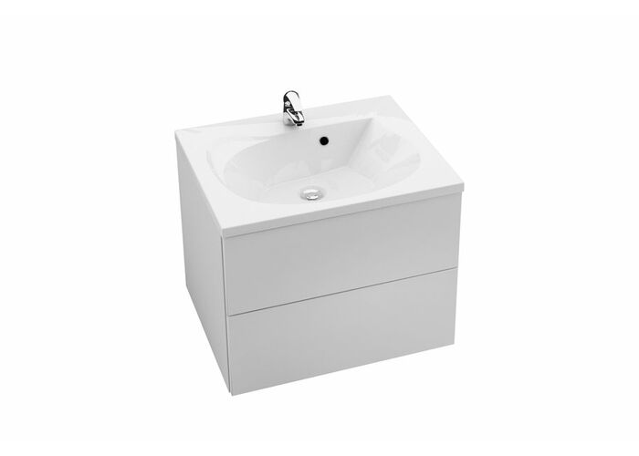 Тумба под умывальник Ravak SD 760 ROSA II белая/белая, X000001293