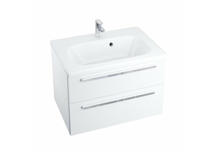 Тумба под умывальник Ravak SD 800 CHROME II, 80х49х50, /белая