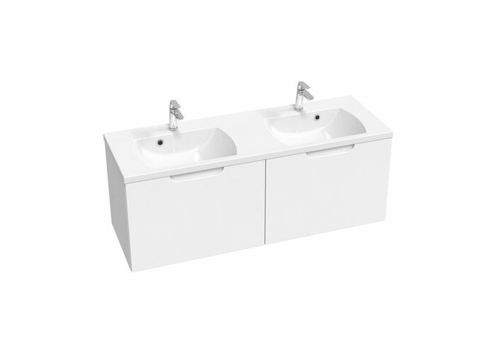 Тумба под умывальник Ravak SD Classic II 1300, белый/белый, X000001482