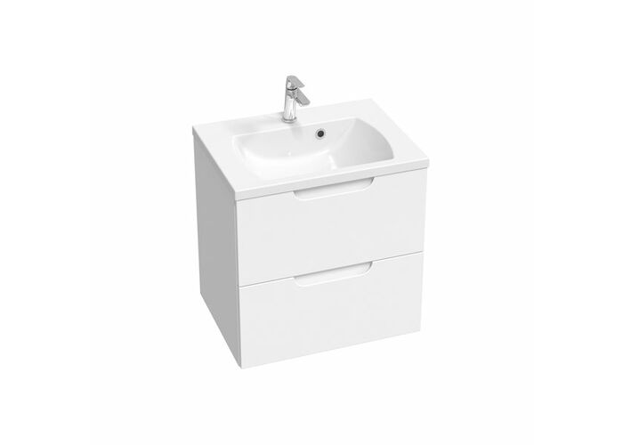 Тумба под умывальник Ravak SD Classic II 600, белый/белый, X000001476